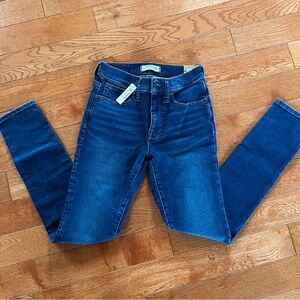 NWT Madewell skinny jeans 24